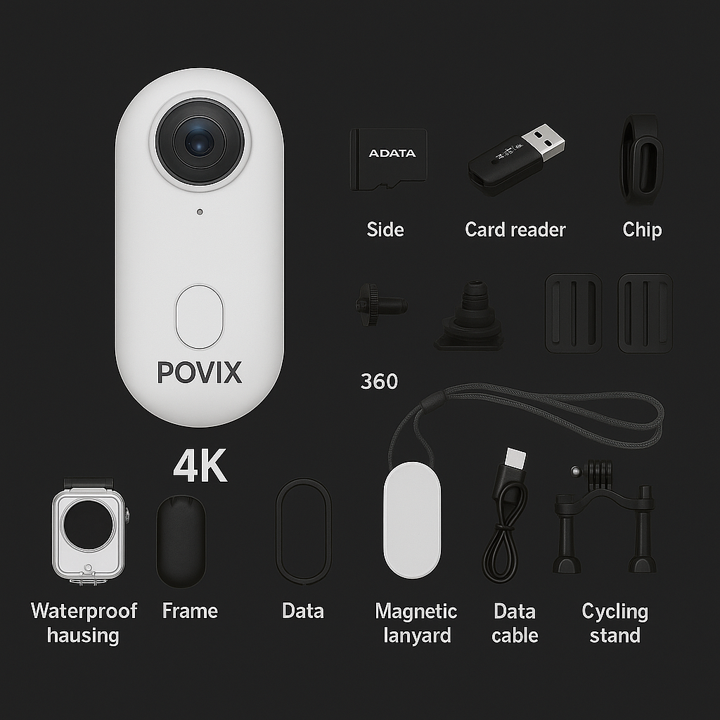 POVIX - HandsFree Cam POV Recording. One Click.