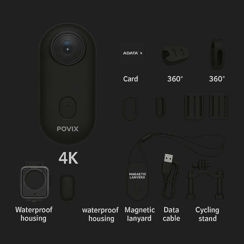 POVIX - HandsFree Cam POV Recording. One Click.
